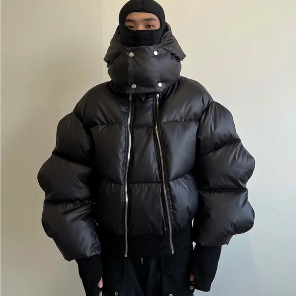 High neck style puffer